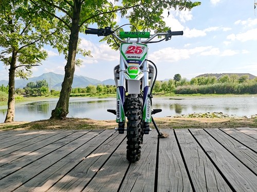 70cc Dirt Bike Trail Pit Bike Motor Electric Start Semi Auto Junior Bike Kid Green 70cc Dirt Bike Trail Pit Bike Motor Electric Start Semi Auto Junior Bike Kid Green