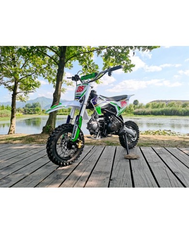 70cc Dirt Bike Trail Pit Bike Motor Electric Start Semi Auto Junior Bike Kid Green 70cc Dirt Bike Trail Pit Bike Motor Electric Start Semi Auto Junior Bike Kid Green