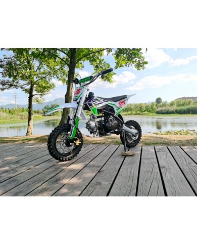 70cc Dirt Bike Trail Pit Bike Motor Electric Start Semi Auto Junior Bike Kid Green 70cc Dirt Bike Trail Pit Bike Motor Electric Start Semi Auto Junior Bike Kid Green