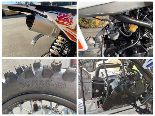 70cc Dirt Bike Trail Pit Bike Motor Electric Start Semi Auto Junior Bike Kid Green 70cc Dirt Bike Trail Pit Bike Motor Electric Start Semi Auto Junior Bike Kid Green