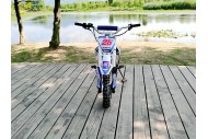 70cc Dirt Bike Trail Pit Bike Motor Electric Start Auto STINGRAY Junior Bike Kid Blue