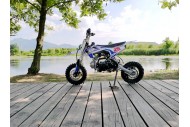 70cc Dirt Bike Trail Pit Bike Motor Electric Start Auto STINGRAY Junior Bike Kid Blue