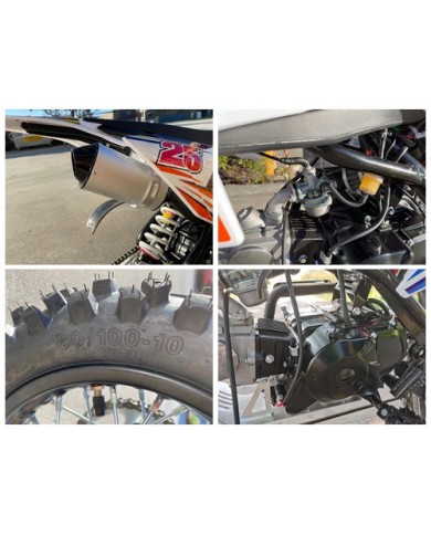 70cc Dirt Bike Trail Pit Bike Motor Electric Start Auto STINGRAY Junior Bike Kid Blue 70cc Dirt Bike Trail Pit Bike Motor Electric Start Auto STINGRAY Junior Bike Kid Blue