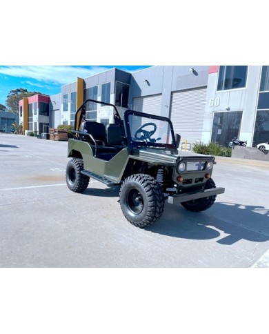 150cc Mini Willy Jeep Replica 2WD Semi Auto Golf Cart Twin Seat Kids Adults 150cc Mini Willy Jeep Replica 2WD Semi Auto Golf Cart Twin Seat Kids Adults