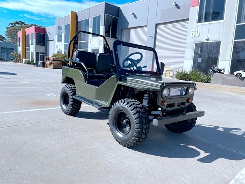 150cc Mini Willy Jeep Replica 2WD Semi Auto Golf Cart Twin Seat Kids Adults 150cc Mini Willy Jeep Replica 2WD Semi Auto Golf Cart Twin Seat Kids Adults