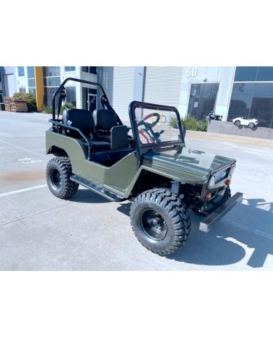 150cc Mini Willy Jeep Replica 2WD Semi Auto Golf Cart Twin Seat Kids Adults 150cc Mini Willy Jeep Replica 2WD Semi Auto Golf Cart Twin Seat Kids Adults