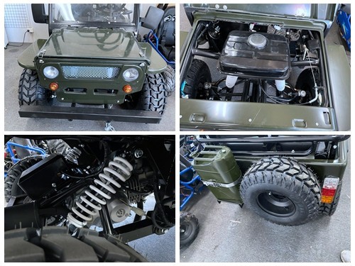 150cc Mini Willy Jeep Replica 2WD Semi Auto Golf Cart Twin Seat Kids Adults 150cc Mini Willy Jeep Replica 2WD Semi Auto Golf Cart Twin Seat Kids Adults