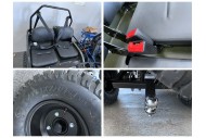 150cc Mini Willy Jeep Replica 2WD Semi Auto Golf Cart Twin Seat Kids Adults 150cc Mini Willy Jeep Replica 2WD Semi Auto Golf Cart Twin Seat Kids Adults