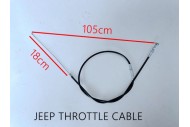 1050mm(105cm) Throttle Cable Twist 125cc 150CC jeep  Buggy GoKart Project
