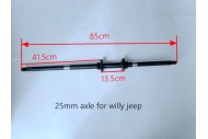 25MM 1050mm 105CM GO KART TRIKE AXLE JEEP BUGGY HUFFY SLIDER TRIKE