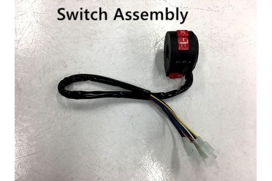 Handlebar Starter Headlight Kill Switch Assembly ATVs Quad Buggy 2+6 Female Pins Handlebar Starter Headlight Kill Switch Assembly ATVs Quad Buggy 2+6 Female Pins