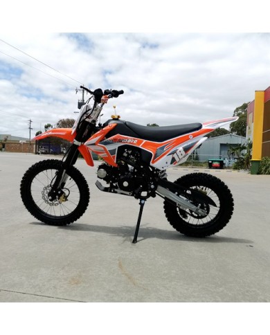 125CC PIT MOTOR DIRT BIKE TRAIL MOTOCROSS PRO KICK START 14/17 BIG WHEEL ORANGE 125CC PIT MOTOR DIRT BIKE TRAIL MOTOCROSS PRO KICK START 14/17 BIG WHEEL ORANGE
