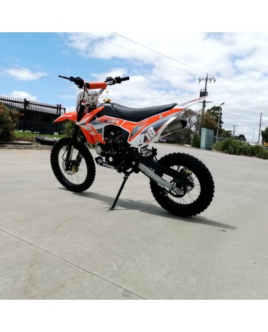 125CC PIT MOTOR DIRT BIKE TRAIL MOTOCROSS PRO KICK START 14/17 BIG WHEEL ORANGE 125CC PIT MOTOR DIRT BIKE TRAIL MOTOCROSS PRO KICK START 14/17 BIG WHEEL ORANGE