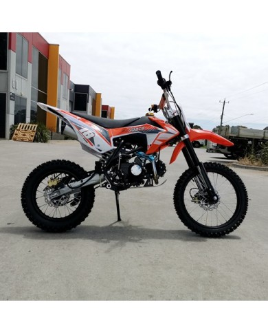 125CC PIT MOTOR DIRT BIKE TRAIL MOTOCROSS PRO KICK START 14/17 BIG WHEEL ORANGE 125CC PIT MOTOR DIRT BIKE TRAIL MOTOCROSS PRO KICK START 14/17 BIG WHEEL ORANGE