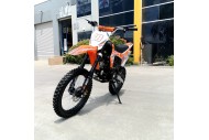125CC PIT MOTOR DIRT BIKE TRAIL MOTOCROSS PRO KICK START 14/17 BIG WHEEL ORANGE