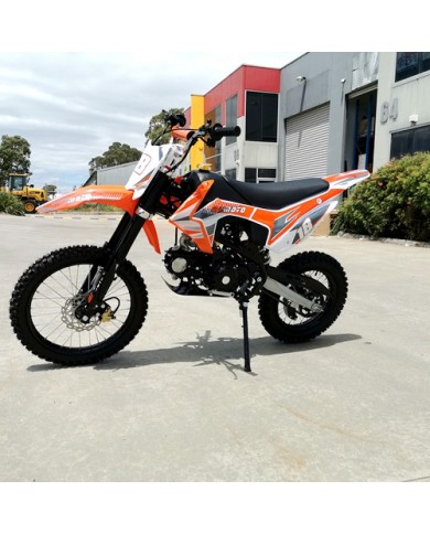 125CC PIT MOTOR DIRT BIKE TRAIL MOTOCROSS PRO KICK START 14/17 BIG WHEEL ORANGE 125CC PIT MOTOR DIRT BIKE TRAIL MOTOCROSS PRO KICK START 14/17 BIG WHEEL ORANGE