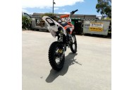 125CC PIT MOTOR DIRT BIKE TRAIL MOTOCROSS PRO KICK START 14/17 BIG WHEEL ORANGE