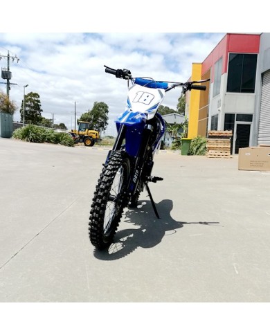 125CC PIT MOTOR DIRT BIKE TRAIL MOTOCROSS PRO KICK START 14/17 BIG WHEEL BLUE 125CC PIT MOTOR DIRT BIKE TRAIL MOTOCROSS PRO KICK START 14/17 BIG WHEEL BLUE