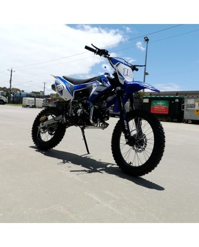 125CC PIT MOTOR DIRT BIKE TRAIL MOTOCROSS PRO KICK START 14/17 BIG WHEEL BLUE 125CC PIT MOTOR DIRT BIKE TRAIL MOTOCROSS PRO KICK START 14/17 BIG WHEEL BLUE