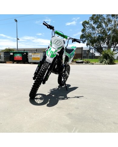 125CC DIRT BIKE PIT MOTOR TRAIL MOTOCROSS DINGO PRO ELECTRIC START 14/17 BIG WHEEL GREEN 125CC DIRT BIKE PIT MOTOR TRAIL MOTOCROSS DINGO PRO ELECTRIC START 14/17 BIG WHEEL GREEN