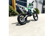 125CC DIRT BIKE PIT MOTOR TRAIL MOTOCROSS DINGO PRO ELECTRIC START 14/17 BIG WHEEL GREEN