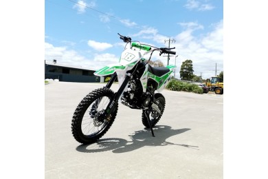 125CC DIRT BIKE PIT MOTOR TRAIL MOTOCROSS DINGO PRO ELECTRIC START 14/17 BIG WHEEL GREEN 125CC DIRT BIKE PIT MOTOR TRAIL MOTOCROSS DINGO PRO ELECTRIC START 14/17 BIG WHEEL GREEN