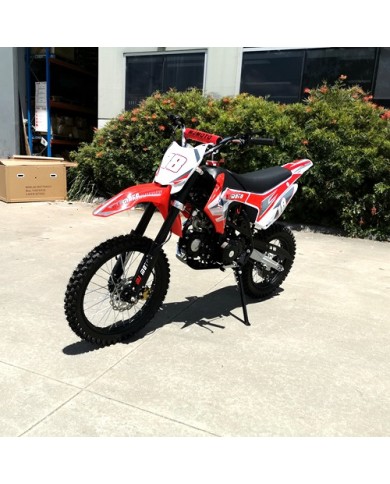125CC PIT MOTOR DIRT BIKE TRAIL MOTOCROSS PRO ELECTRIC START 14/17 BIG WHEEL RED 125CC PIT MOTOR DIRT BIKE TRAIL MOTOCROSS PRO ELECTRIC START 14/17 BIG WHEEL RED