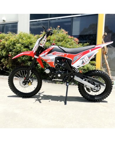 125CC PIT MOTOR DIRT BIKE TRAIL MOTOCROSS PRO ELECTRIC START 14/17 BIG WHEEL RED 125CC PIT MOTOR DIRT BIKE TRAIL MOTOCROSS PRO ELECTRIC START 14/17 BIG WHEEL RED