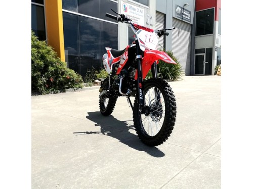 125CC PIT MOTOR DIRT BIKE TRAIL MOTOCROSS PRO ELECTRIC START 14/17 BIG WHEEL RED 125CC PIT MOTOR DIRT BIKE TRAIL MOTOCROSS PRO ELECTRIC START 14/17 BIG WHEEL RED