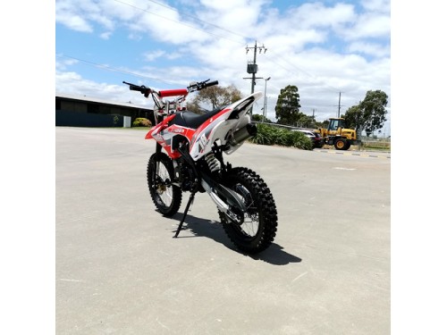 125CC PIT MOTOR DIRT BIKE TRAIL MOTOCROSS PRO ELECTRIC START 14/17 BIG WHEEL RED 125CC PIT MOTOR DIRT BIKE TRAIL MOTOCROSS PRO ELECTRIC START 14/17 BIG WHEEL RED