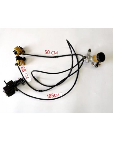 Hydraulic Disc Brake Calipers Pad System 125cc 150cc 200cc 250cc Quad Dune Buggy