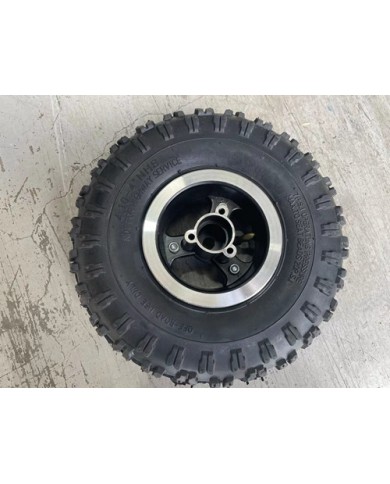 4.10- 4" 4  Inch Rear Wheel Rim + Tyre Tire 49cc Mini Quad Bike ATV Buggy 12mm rear wheel 4.10- 4" 4  Inch Rear Wheel Rim + Tyre Tire 49cc Mini Quad Bike ATV Buggy 12mm rear wheel