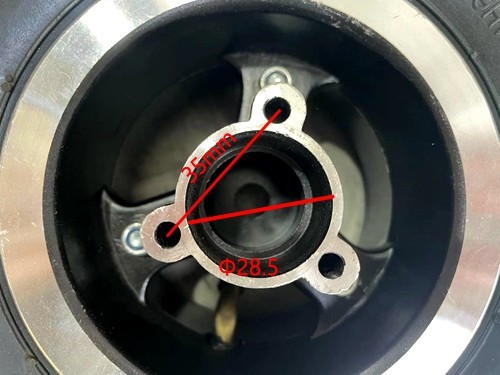 4.10- 4" 4  Inch Rear Wheel Rim + Tyre Tire 49cc Mini Quad Bike ATV Buggy 12mm rear wheel 4.10- 4" 4  Inch Rear Wheel Rim + Tyre Tire 49cc Mini Quad Bike ATV Buggy 12mm rear wheel