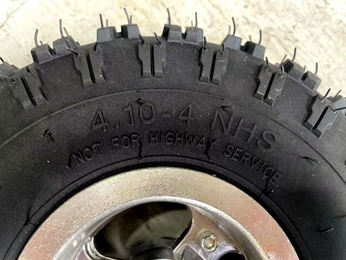 4.10- 4" 4  Inch Rear Wheel Rim + Tyre Tire 49cc Mini Quad Bike ATV Buggy 12mm rear wheel 4.10- 4" 4  Inch Rear Wheel Rim + Tyre Tire 49cc Mini Quad Bike ATV Buggy 12mm rear wheel