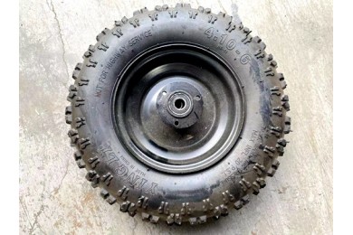 4.10- 6" 6 Inch Rear Wheel Rim + Tyre Tire 49cc Mini Quad Bike ATV Buggy 12mm front wheel