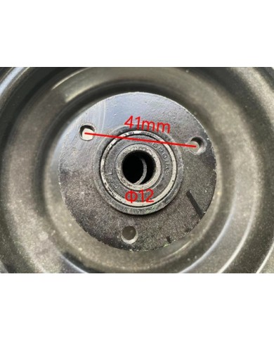 4.10- 6" 6 Inch Rear Wheel Rim + Tyre Tire 49cc Mini Quad Bike ATV Buggy 12mm front wheel