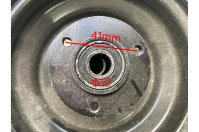 4.10- 6" 6 Inch Rear Wheel Rim + Tyre Tire 49cc Mini Quad Bike ATV Buggy 12mm front wheel