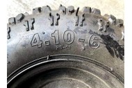 4.10- 6" 6 Inch Rear Wheel Rim + Tyre Tire 49cc Mini Quad Bike ATV Buggy 12mm front wheel