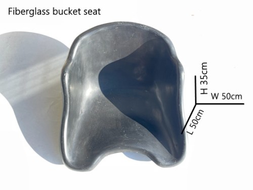 Fibreglass bucket Seat Drift Trike Go Kart Buggy Seat Go Kart Large size