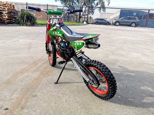 2017 BIGFOOT 125CC PIT MOTOR DIRT BIKE TRAIL MOTOCROSS TERRAIN PRO KICK START BLACK