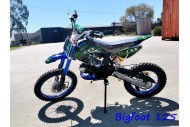2017 BIGFOOT 125CC PIT MOTOR DIRT BIKE TRAIL MOTOCROSS TERRAIN PRO KICK START BLACK