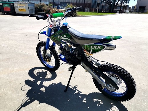 2017 BIGFOOT 125CC PIT MOTOR DIRT BIKE TRAIL MOTOCROSS TERRAIN PRO KICK START BLACK