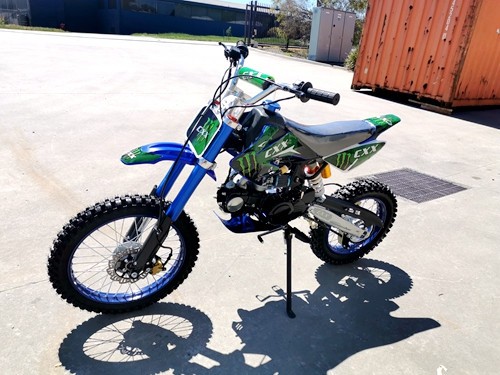 2017 BIGFOOT 125CC PIT MOTOR DIRT BIKE TRAIL MOTOCROSS TERRAIN PRO KICK START BLACK