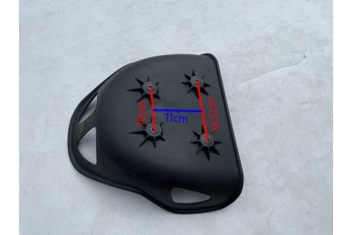Seat Plastic Pad Holder fit Drift Trike Go Kart Scooter With 4 mounting bolts Seat Plastic Pad Holder fit Drift Trike Go Kart Scooter With 4 mounting bolts