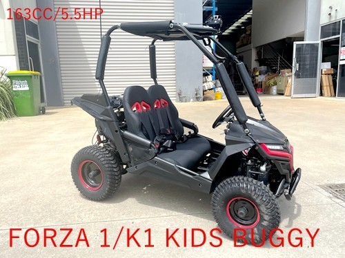 FORZA1 K1 Dune Buggy 163CC 5.5HP Off Road UTV ATV 2 Seater 4 Wheel Go kart REV