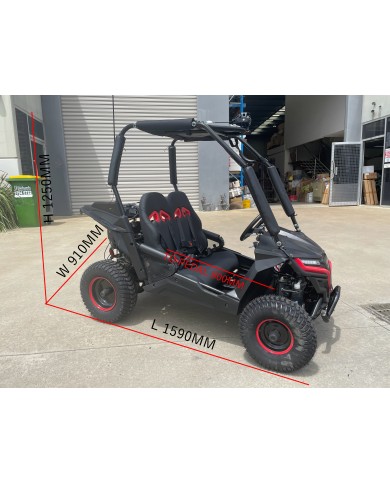 FORZA1 K1 Dune Buggy 163CC 5.5HP Off Road UTV ATV 2 Seater 4 Wheel Go kart REV