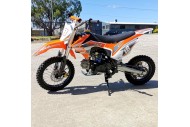 110cc Dirt Bike Trail Pit Bike Motor Electric Start Manual Junior Bike Kid Orange 110cc Dirt Bike Trail Pit Bike Motor Electric Start Manual Junior Bike Kid Orange