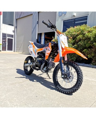 110cc Dirt Bike Trail Pit Bike Motor Electric Start Manual Junior Bike Kid Orange 110cc Dirt Bike Trail Pit Bike Motor Electric Start Manual Junior Bike Kid Orange