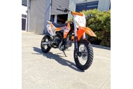 110cc Dirt Bike Trail Pit Bike Motor Electric Start Manual Junior Bike Kid Orange 110cc Dirt Bike Trail Pit Bike Motor Electric Start Manual Junior Bike Kid Orange