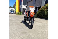 110cc Dirt Bike Trail Pit Bike Motor Electric Start Manual Junior Bike Kid Orange 110cc Dirt Bike Trail Pit Bike Motor Electric Start Manual Junior Bike Kid Orange
